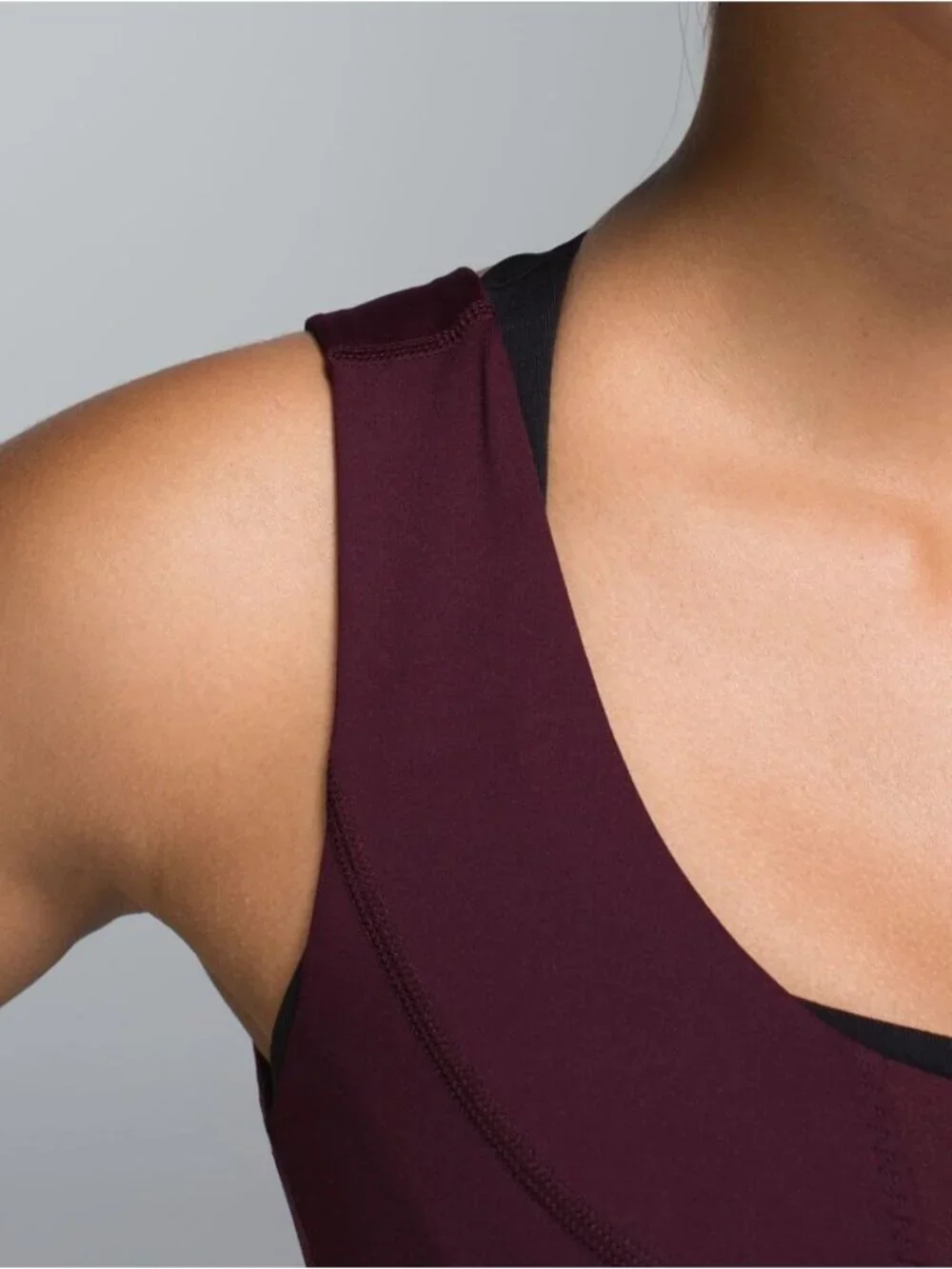 Lululemon Wrapper's Delight Tank Bordeaux Drama